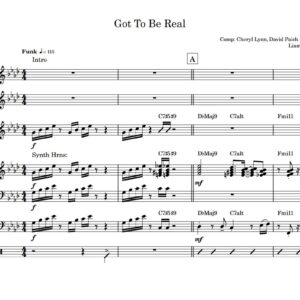 Got To Be Real style song ala Cheryl Lynn