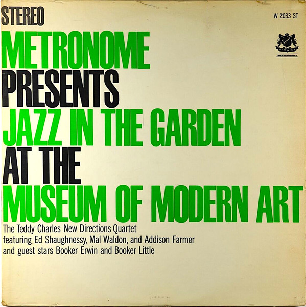 Metronome Presents Jazz In The Garden At The Museum Of Modern Art – Teddy Charles New Directions Quartet