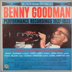 Performance Recordings 1937-1938 – Benny Goodman