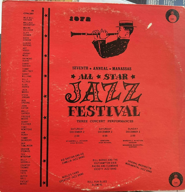 Seventh Annual Manassas All Star Jazz Festival - Volume One – Various