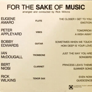 For The Sake Of Music – Rick Wilkins