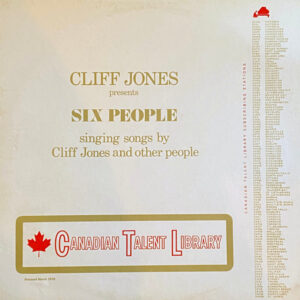 Cliff Jones Presents Six People – Six People