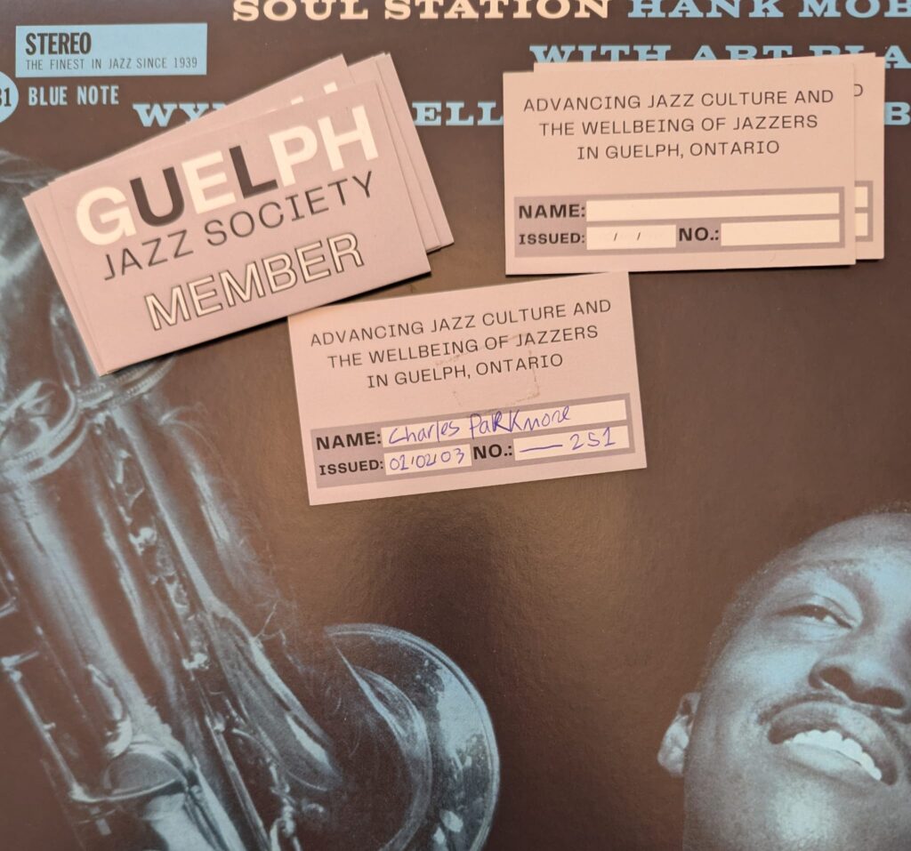 Guelph Jazz Society Annual Membership