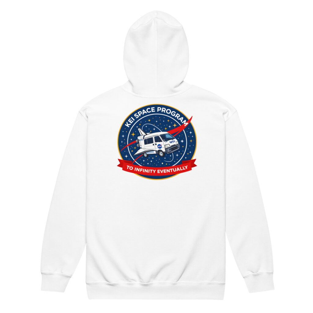 Kei Space Exploration Zip Hoodie