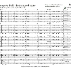 Woodchopper's Ball for Big Band