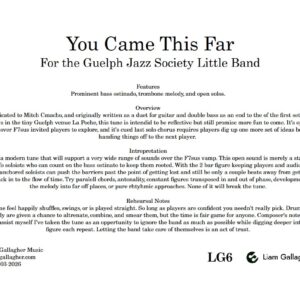 You Came This Far for Octet